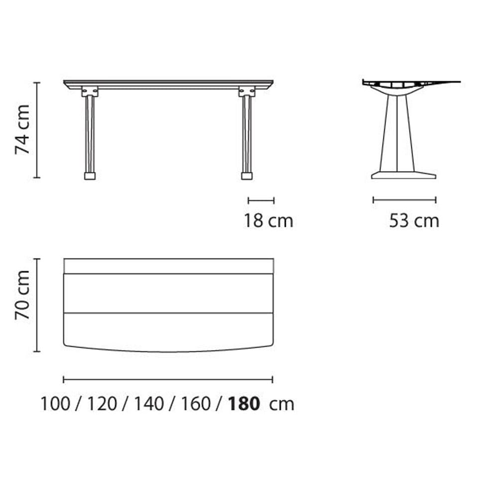 B Desk by Bd Barcelona