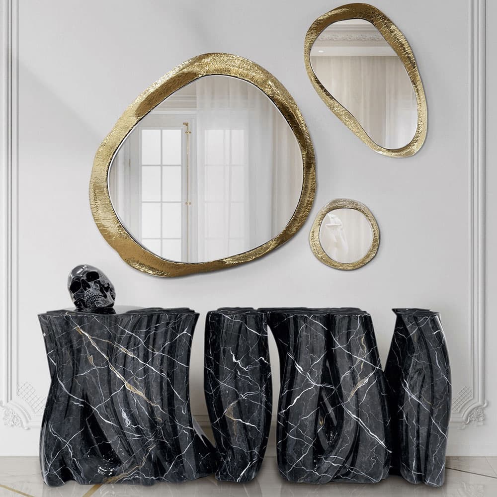 Halo Mirror by Boca Do Lobo