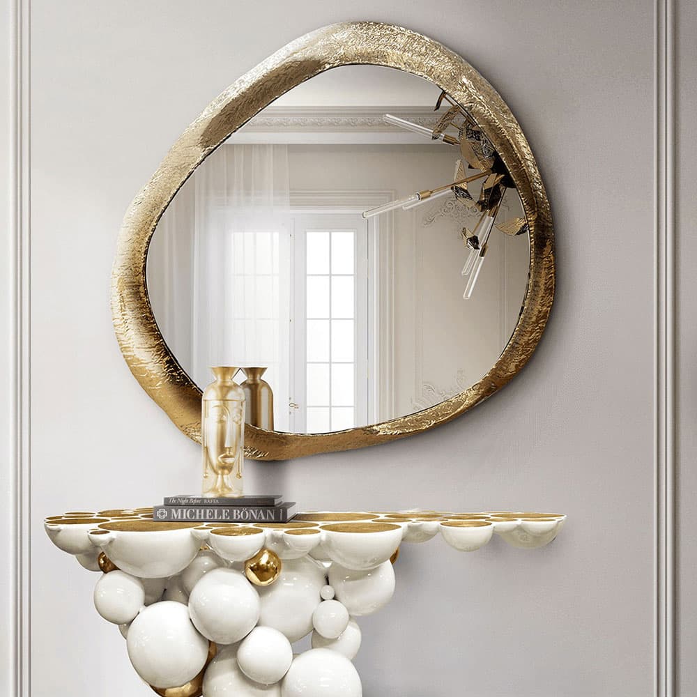 Halo Mirror by Boca Do Lobo