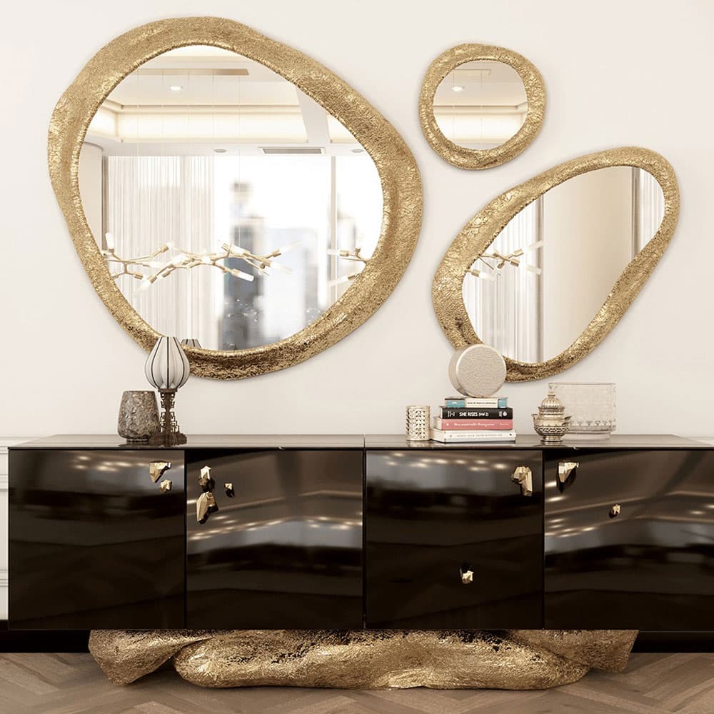 Halo Mirror by Boca Do Lobo