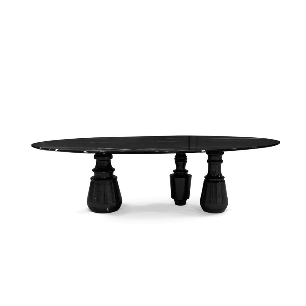 Pietra Oval Xl Dining Table by Boca Do Lobo