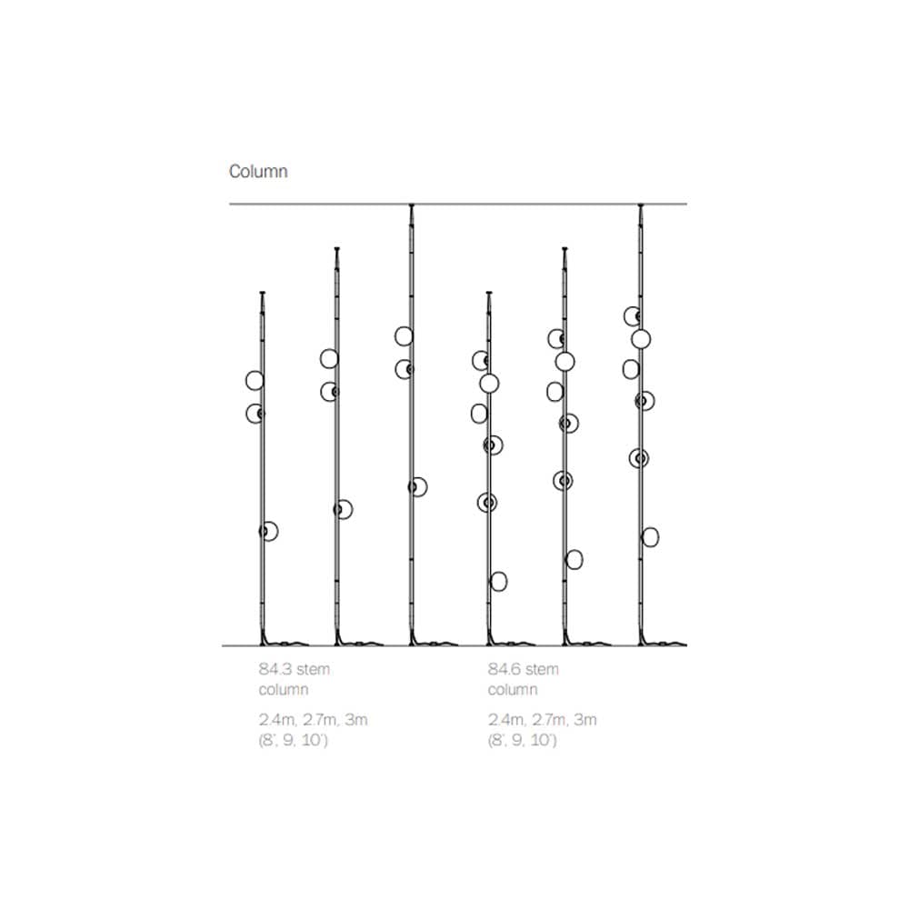 84 Column Floor Lamp by Bocci