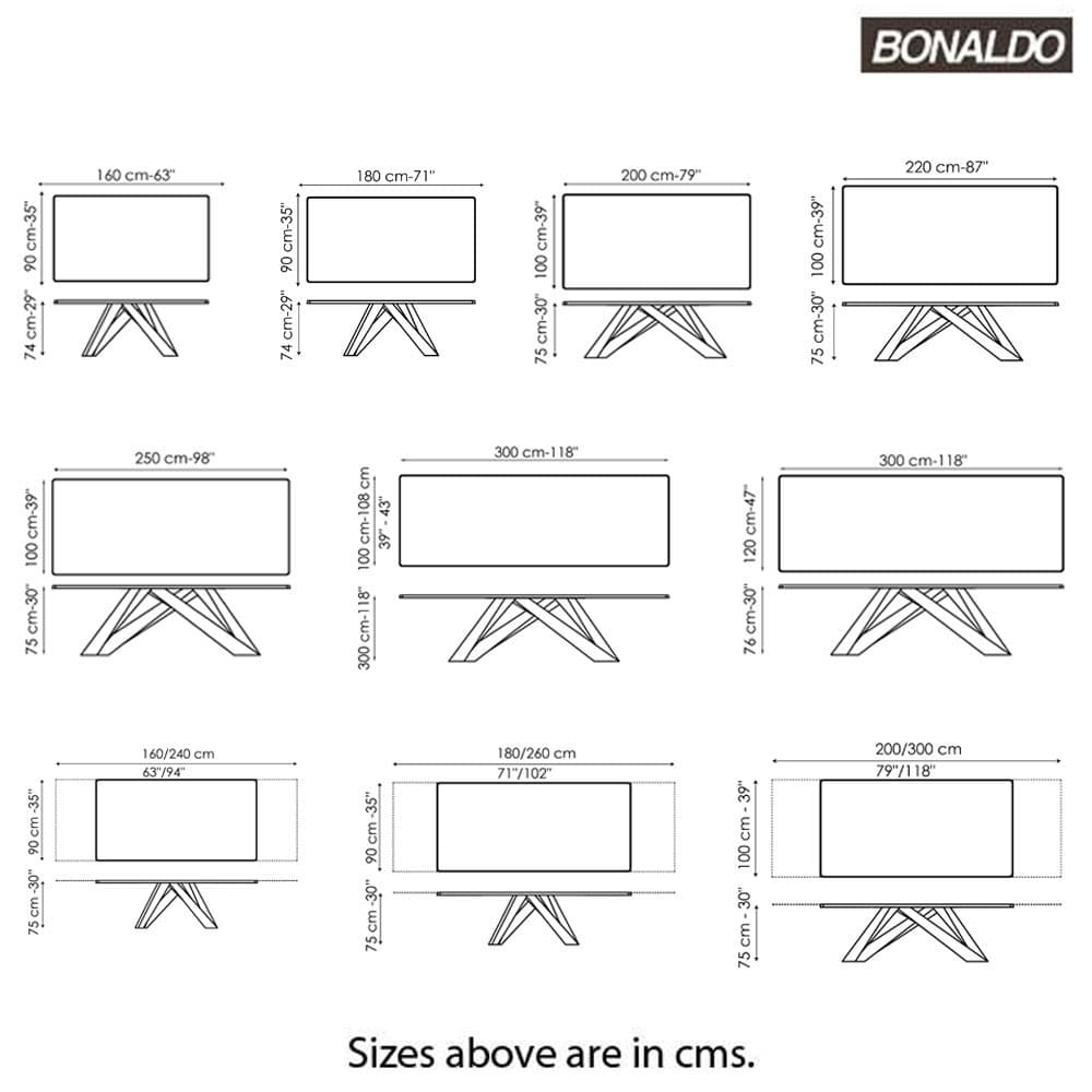 Big Dining Table by Bonaldo