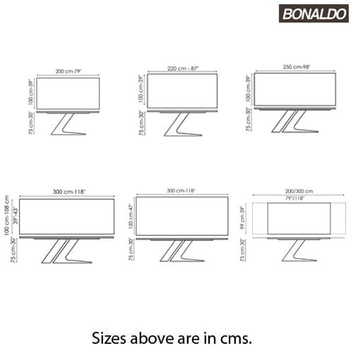 Tl Dining Table by Bonaldo