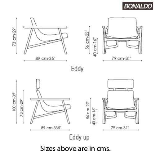 Eddy Armchair by Bonaldo