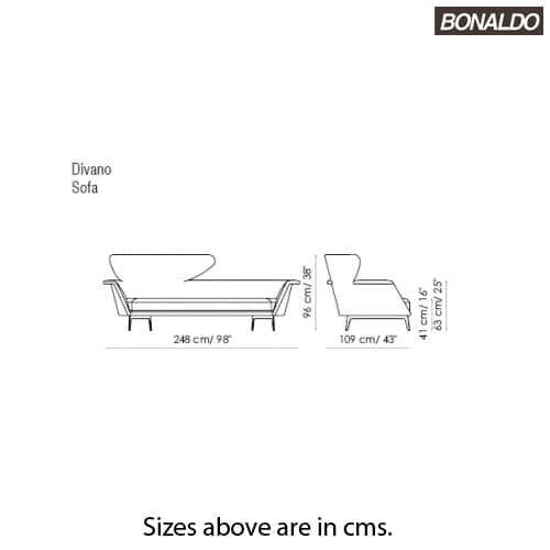 Lovy Sofa by Bonaldo