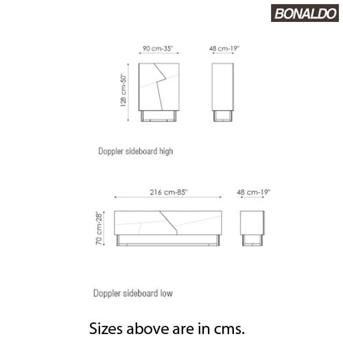 Doppler Sideboard by Bonaldo