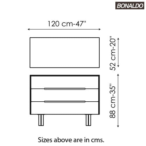 Wai Chest of Drawer by Bonaldo