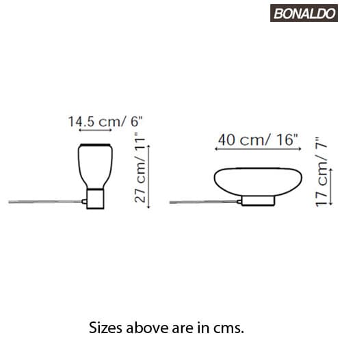 Acquerelli Table Lamp by Bonaldo