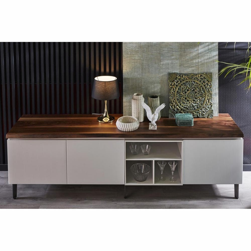 Cosmopolitan Lacquered Wood Sideboard by Bontempi