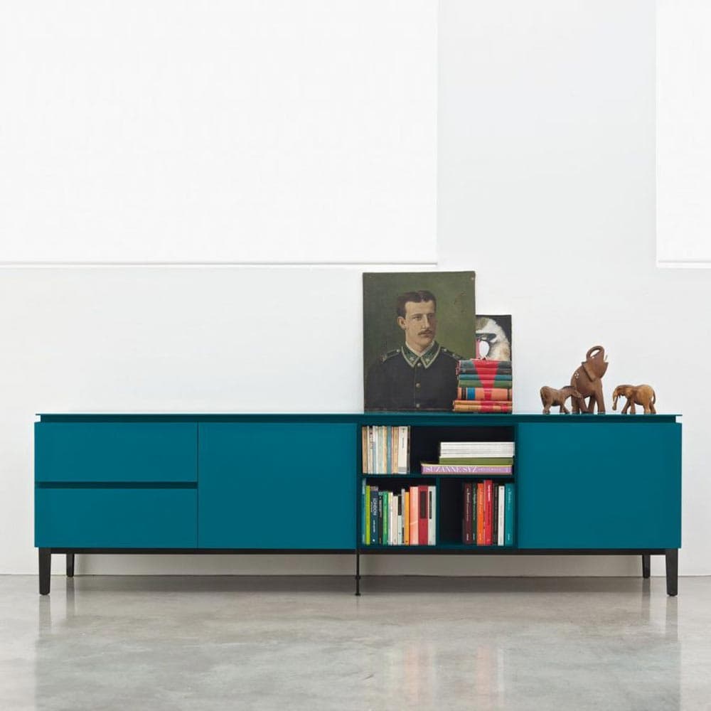 Cosmopolitan Lacquered Wood Sideboard by Bontempi