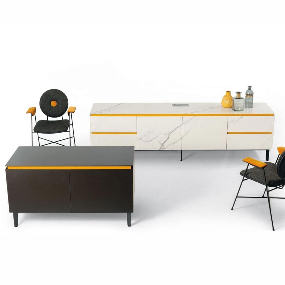 Cosmopolitan Supermarble Sideboard by Bontempi