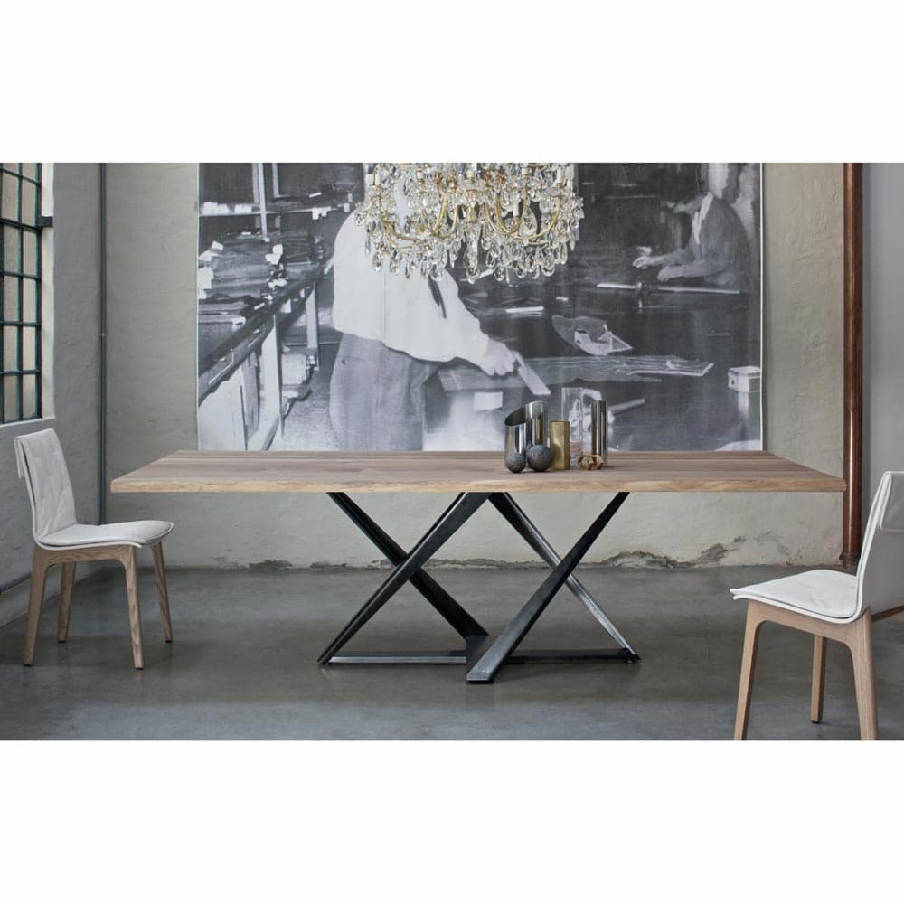 Millennium Dining Table by Bontempi