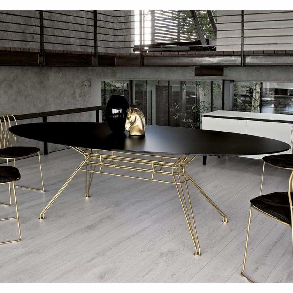 Sander Dining Table by Bontempi