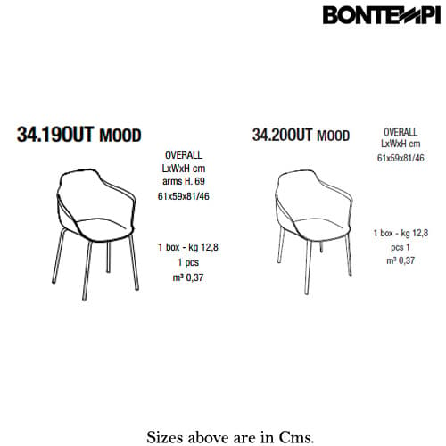 Mood Outdoor Armchair by Bontempi