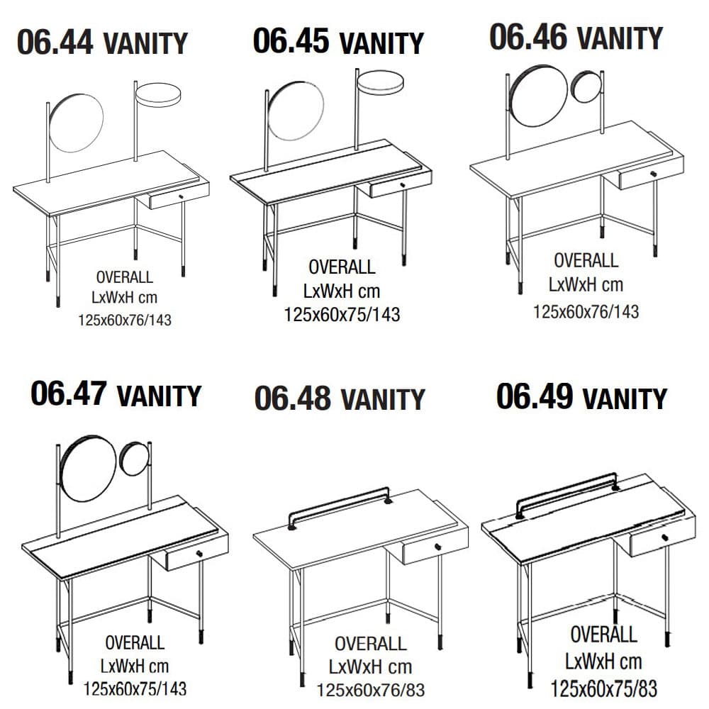 Vanity Console Table by Bontempi