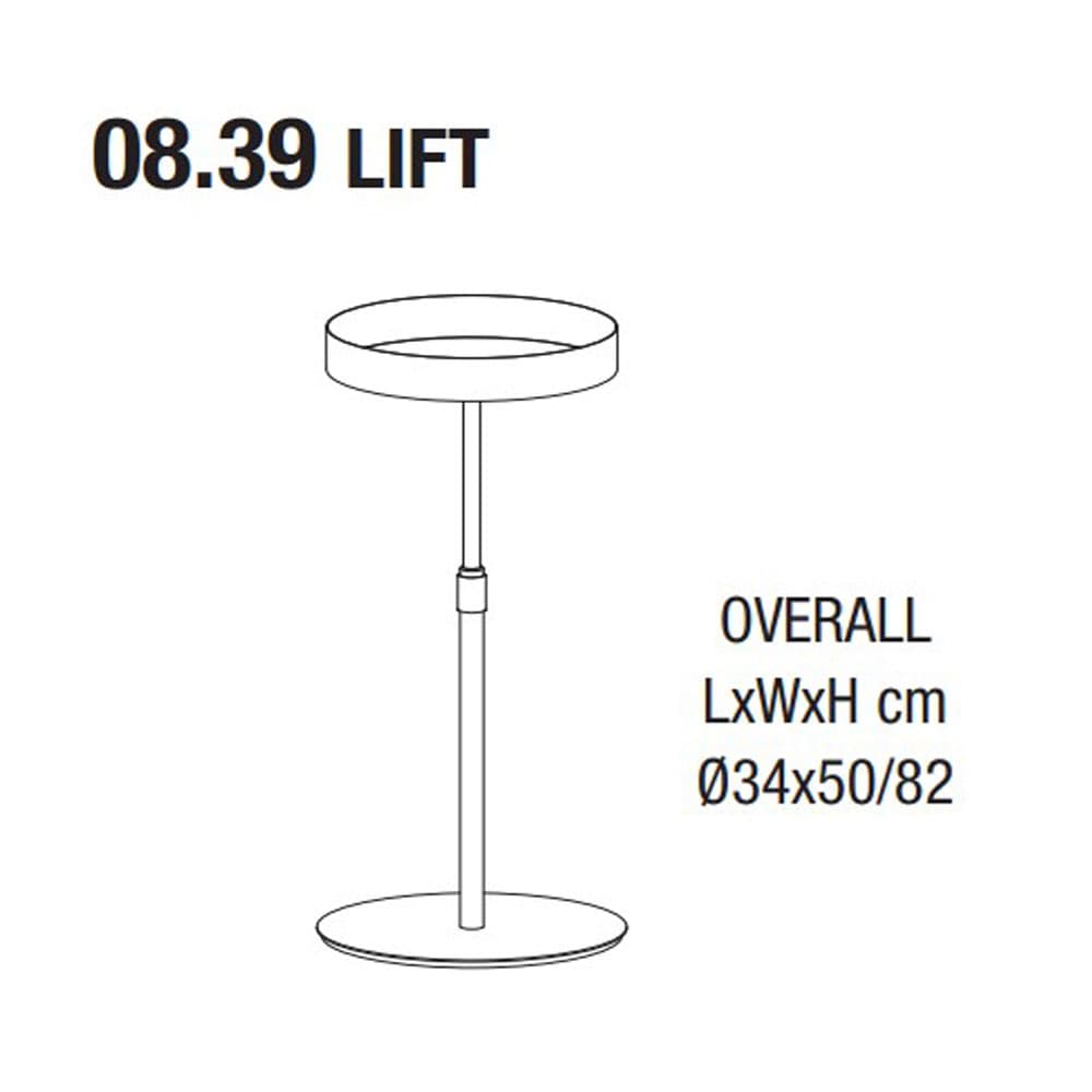 Lift Coffee Table by Bontempi