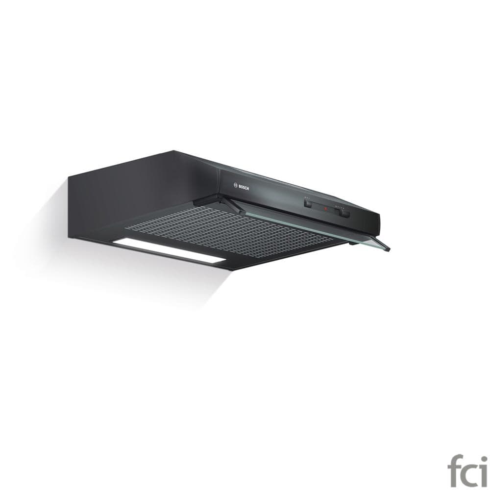 Serie 2 DHU646PGB Black Extractor Hood by Bosch