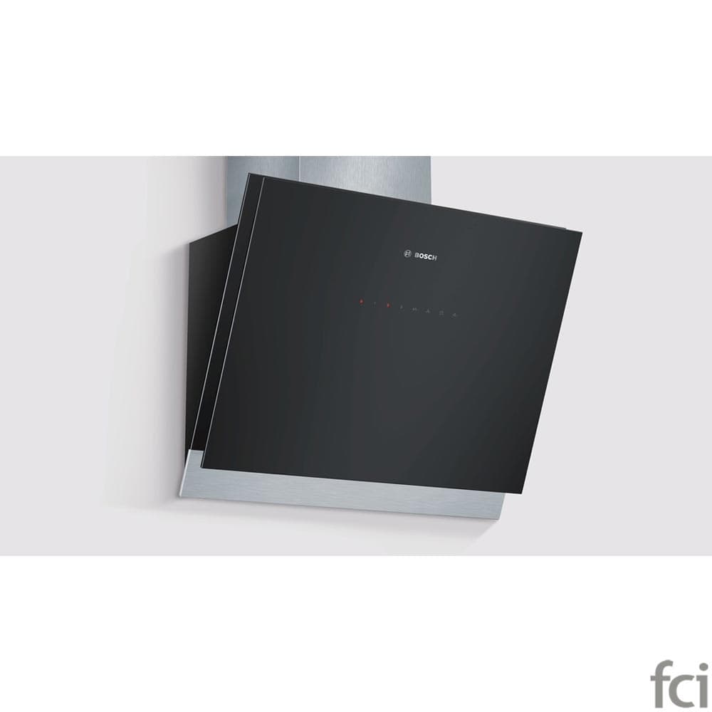 Serie 8 DWK068G61B Black Extractor Hood by Bosch