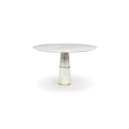 Agra Dining Table by Brabbu