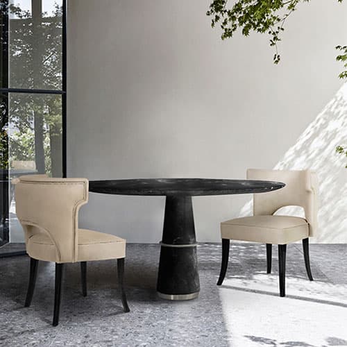 Agra Dining Table by Brabbu