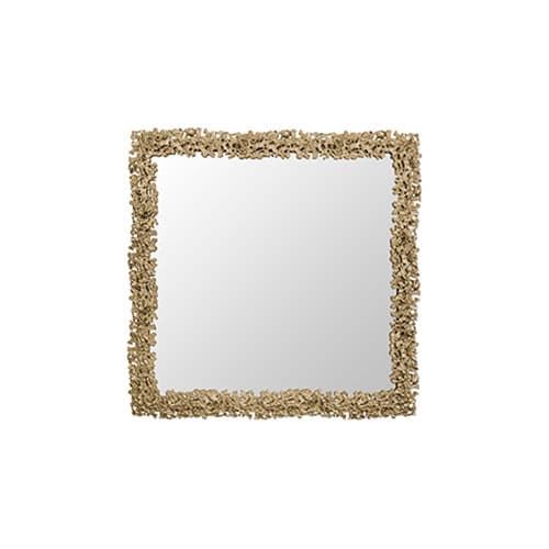 Cay Square Mirror by Brabbu