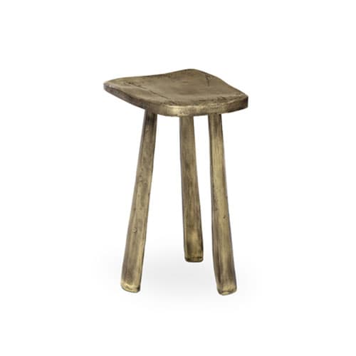 Dolmen Bar Stool by Brabbu