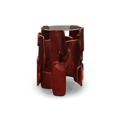 Goroka Side Table by Brabbu