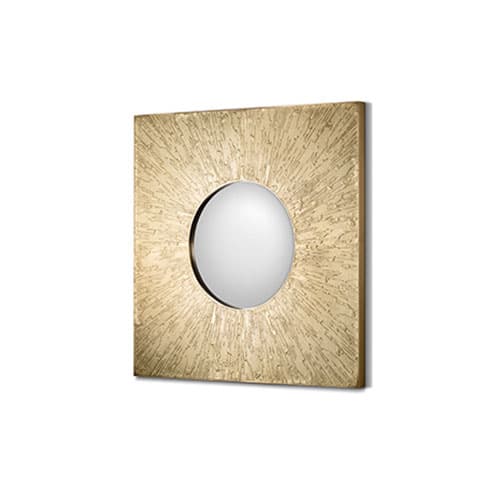 Huli Square Mirror by Brabbu