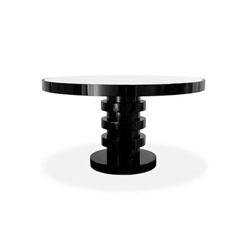 Shinto Round Dining Table by Brabbu