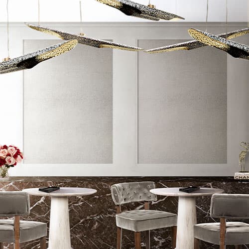 Vellum Suspension Lamp by Brabbu