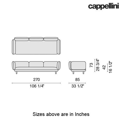 Hobo Contract Sofa by Cappellini