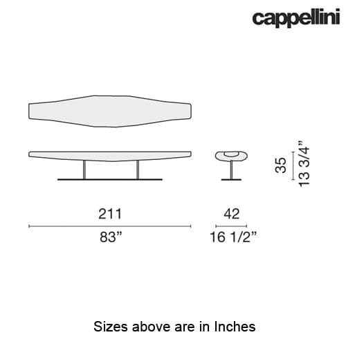 Inout Bench by Cappellini