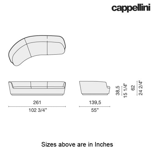 Orla Sofa by Cappellini