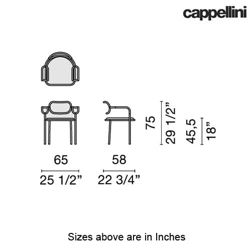 One Armchair by Cappellini