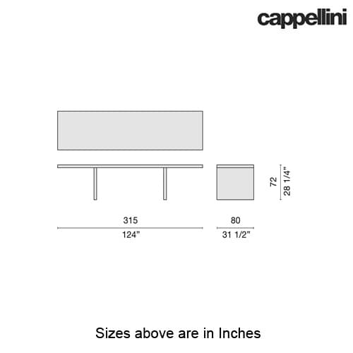 Millenium Hope Dining Table by Cappellini