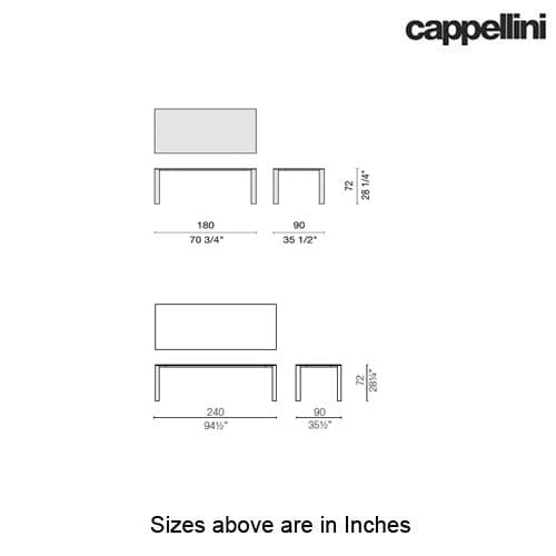 Vendome Dining Table by Cappellini