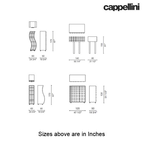 Progetti Compiuti Chest of Drawer by Cappellini