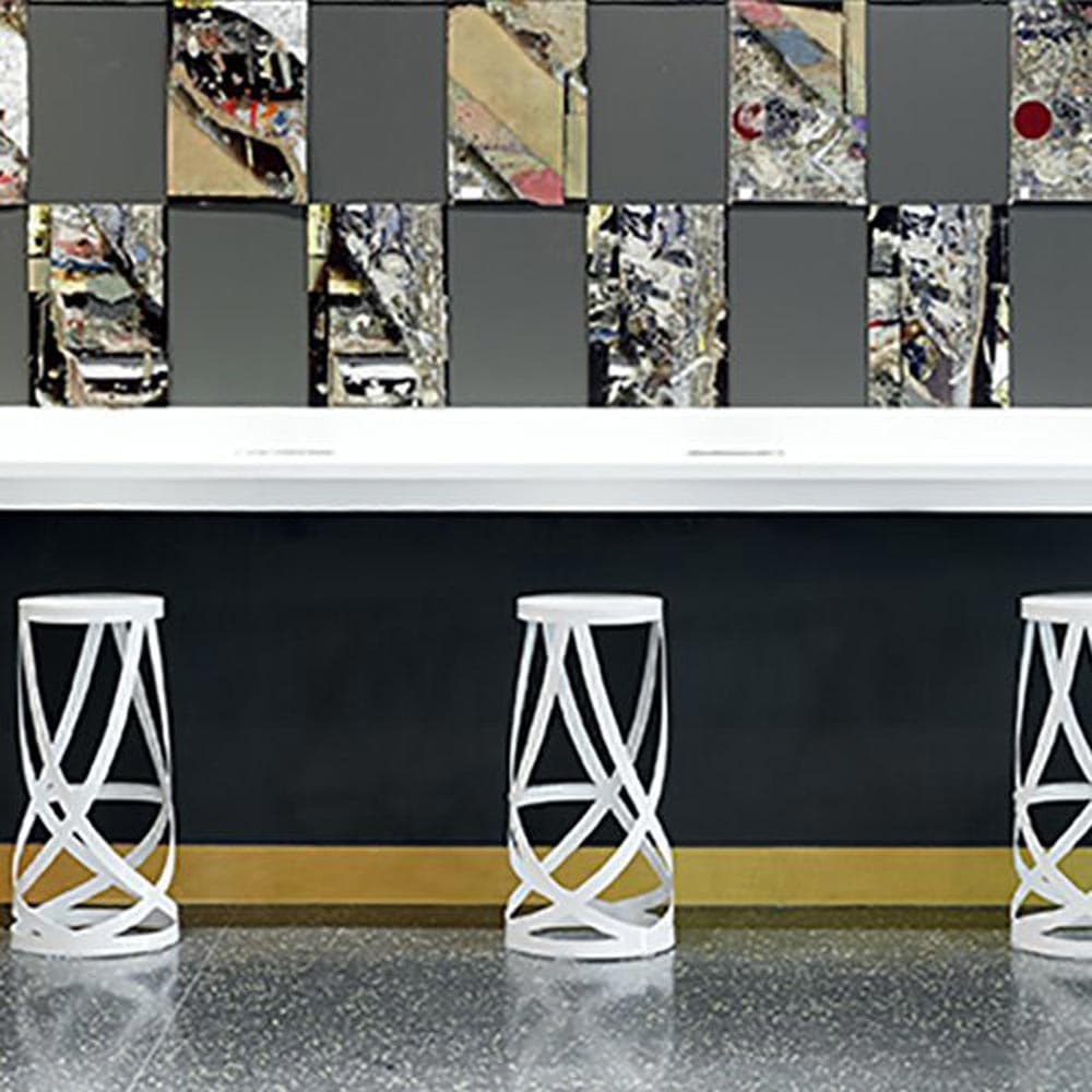 Ribbon Bar Stool by Cappellini