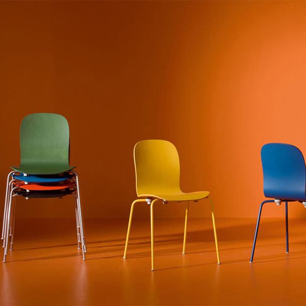 Tate Color Dining Chair by Cappellini