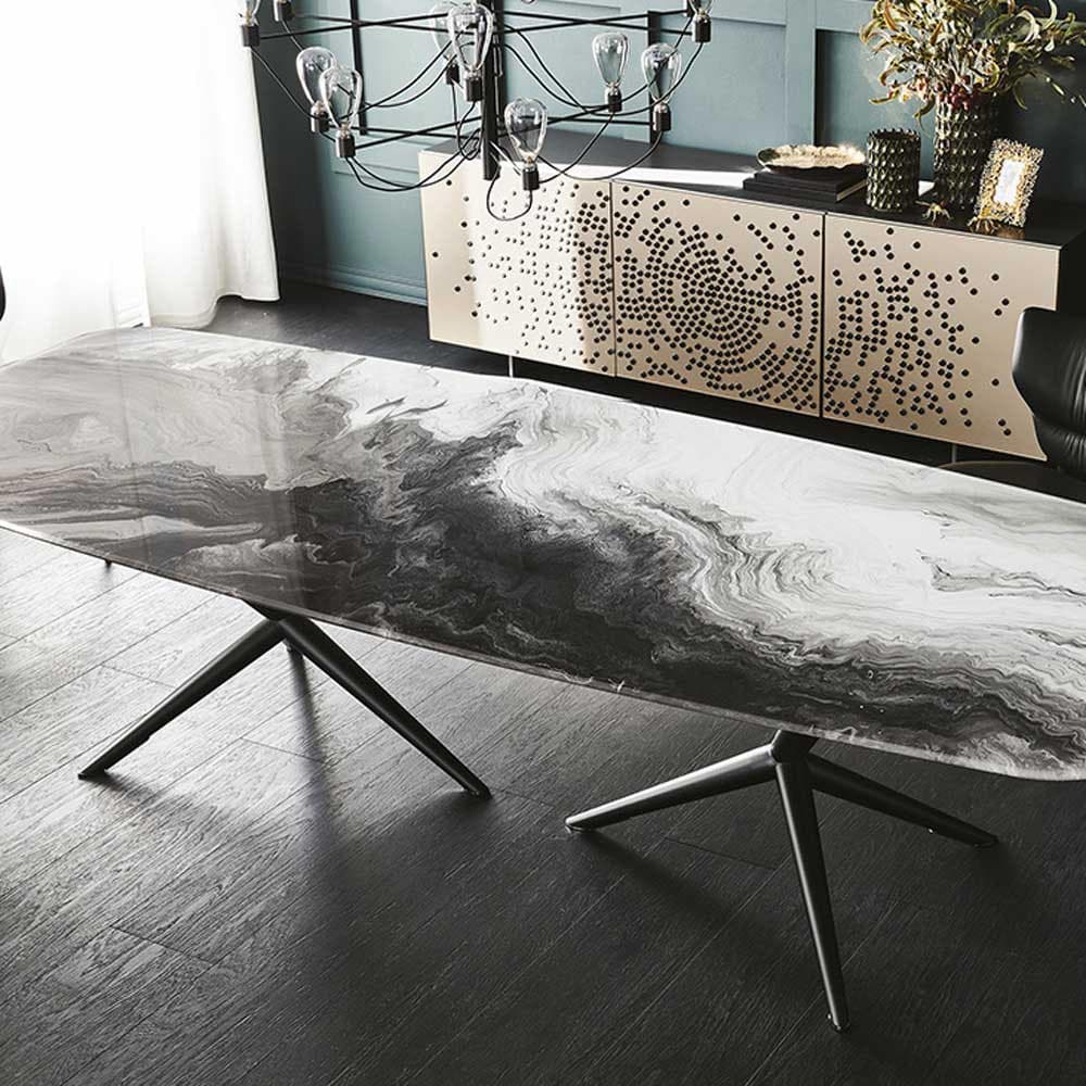 Atlantis Crystalart Dining Table by Cattelan Italia