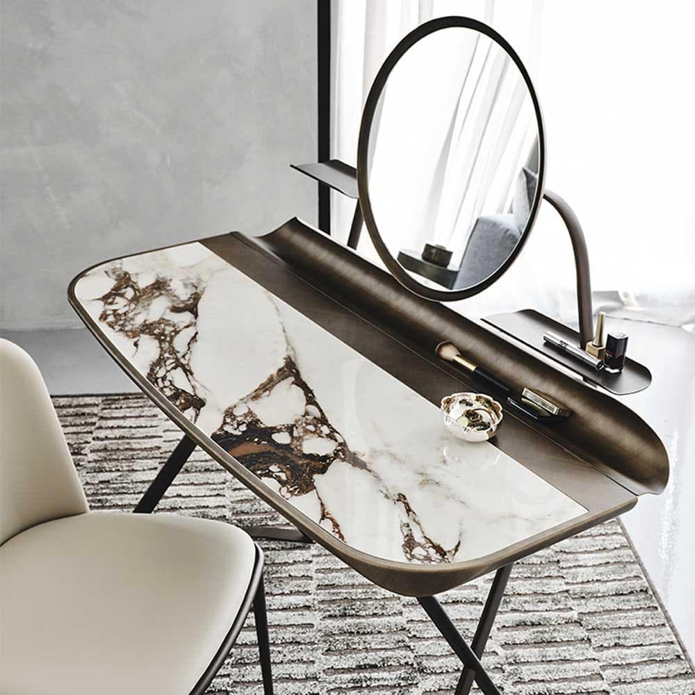 Cocoon Trousse Keramik Writing Desk by Cattelan Italia