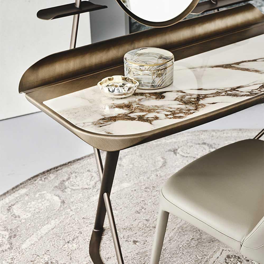 Cocoon Trousse Keramik Writing Desk by Cattelan Italia