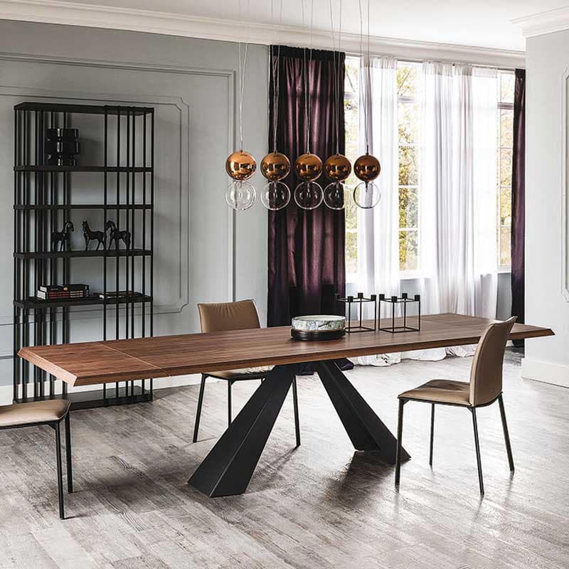 Eliot Wood Drive Extending Table by Cattelan Italia