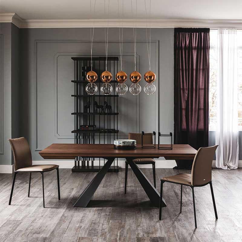 Eliot Wood Drive Extending Table by Cattelan Italia