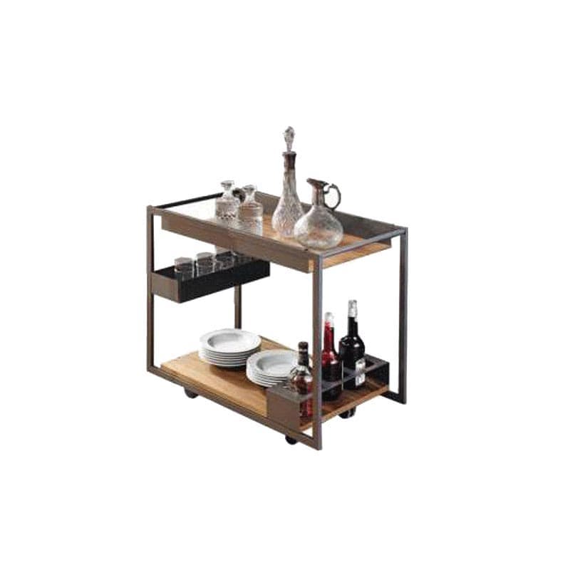 Mojito Wood Bar Trolley by Cattelan Italia