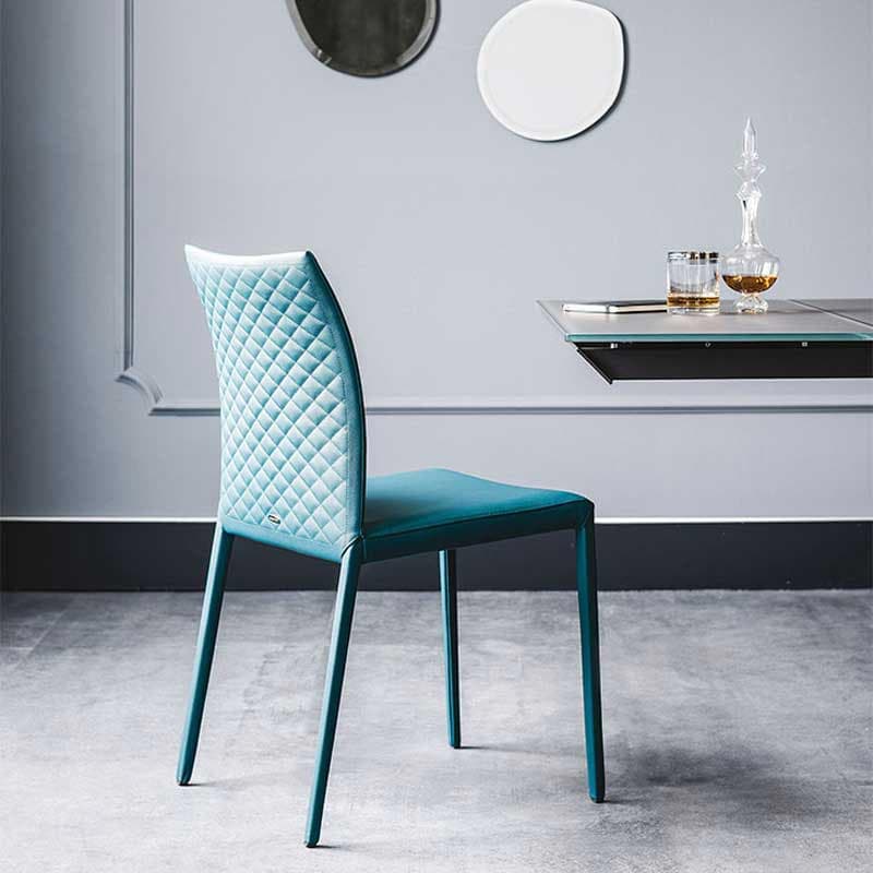 Norma Couture High Dining Chair by Cattelan Italia