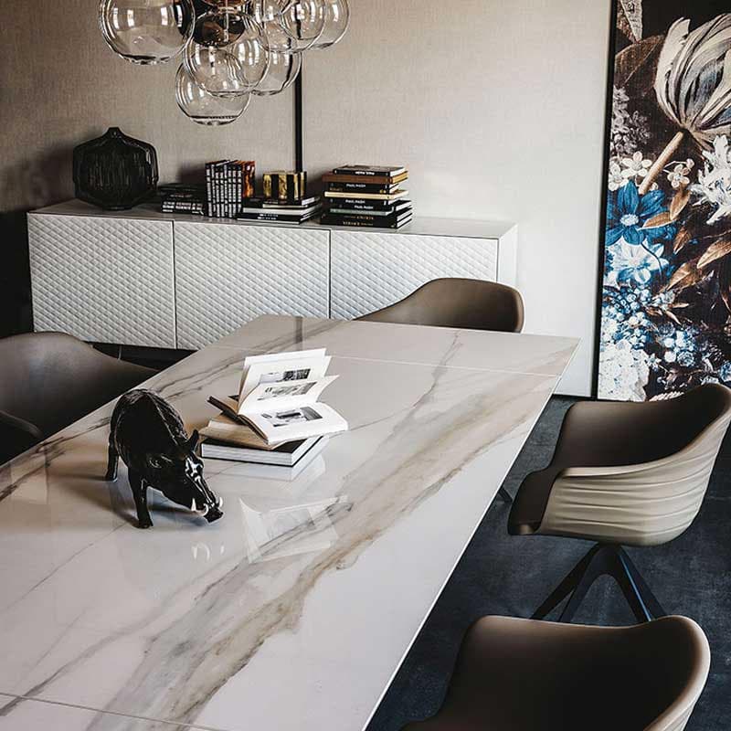 Premier Keramik Drive Extending Table by Cattelan Italia