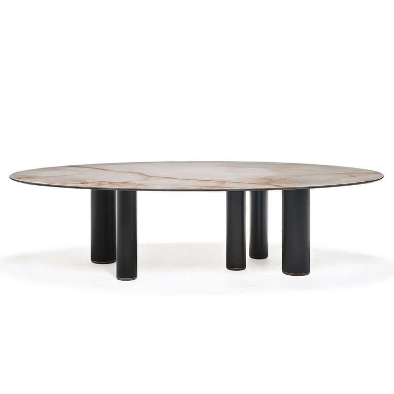 Roll Keramik Fixed Table by Cattelan Italia