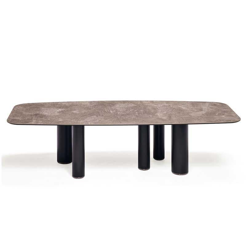 Roll Keramik Fixed Table by Cattelan Italia